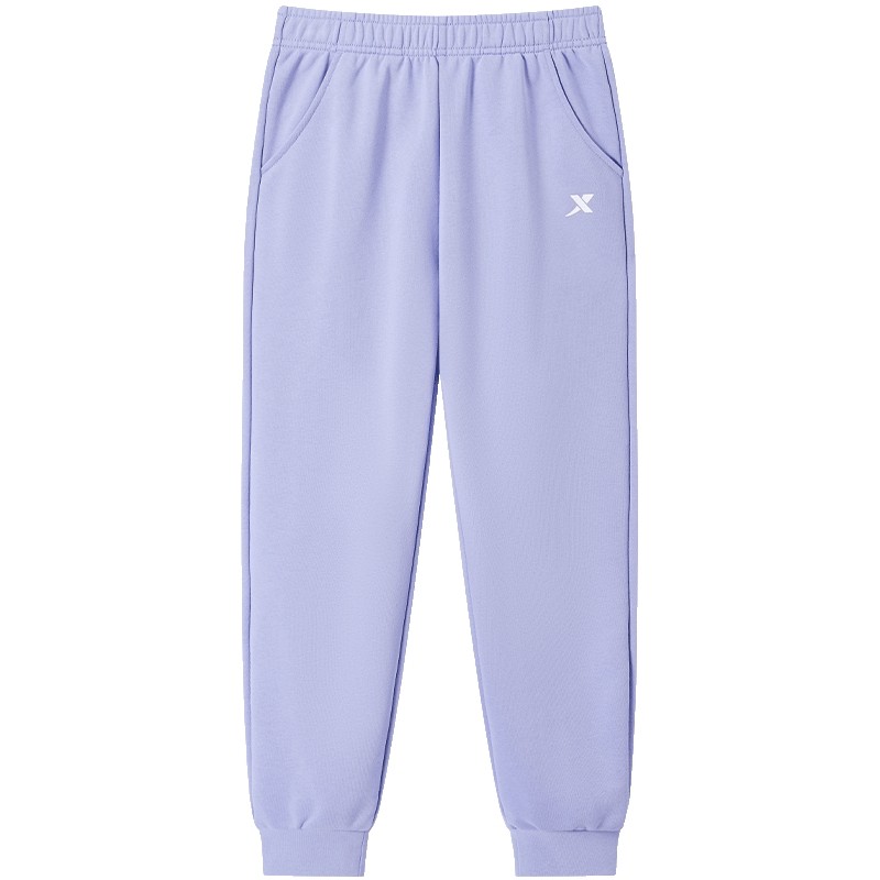 特步童装女童长裤儿童运动裤