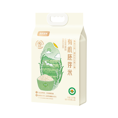北稻芽米有机胚芽米5斤真空包装