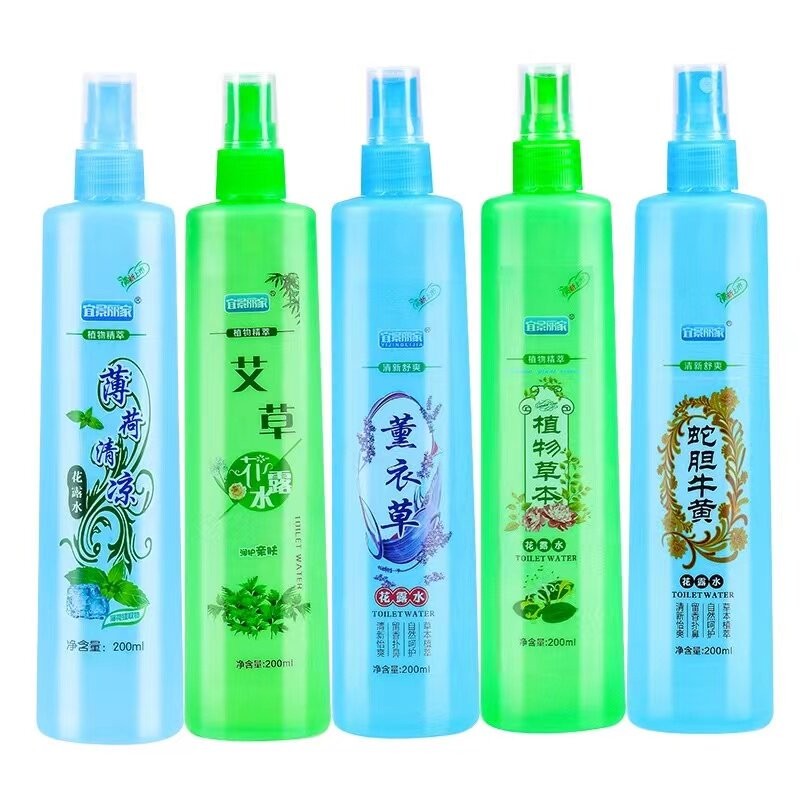 花露水大瓶艾草蛇胆薄荷喷雾清凉舒爽清凉驱赶家用宿舍花露水批发