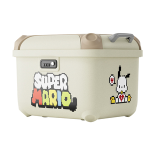 台铃赤兔电动车后备箱通用大容量适用台铃电瓶车后备箱储物尾箱