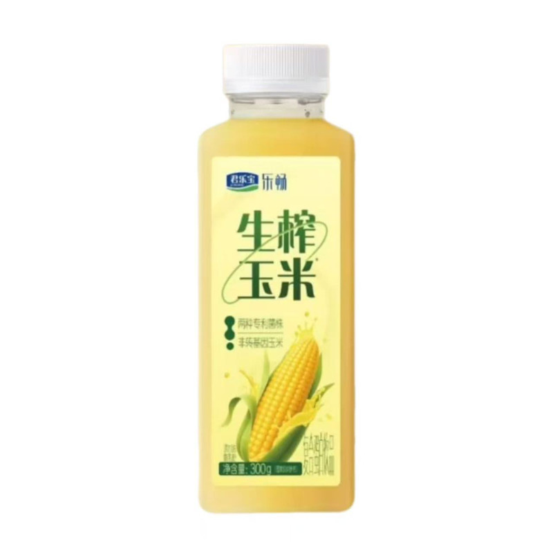 君乐宝乐畅生榨玉米汁300g瓶装