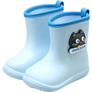 牧童儿童雨靴2025新款男童宝宝雨鞋轻便卡通女童鞋幼儿园防水靴子