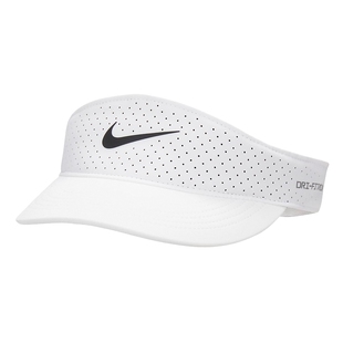 NIKE耐克空顶帽男女帽子夏季棒球帽速干运动遮阳网球帽FB6443-100