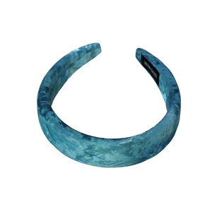 原创设计~新中式青绿色发箍头箍气质复古发卡国风高级感发饰头饰