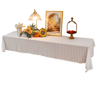 美式桌布唯美镂空桌旗复古装饰布森系电视柜茶几鞋柜防尘拍摄道具