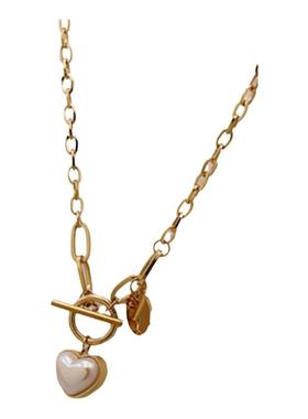 太钢珍珠吊坠简约防过敏