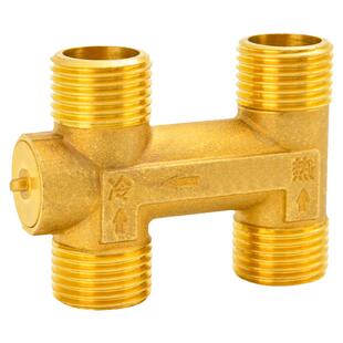 h阀零冷水循环阀4分6分燃气热水器回水阀单向阀止回阀三通回水阀