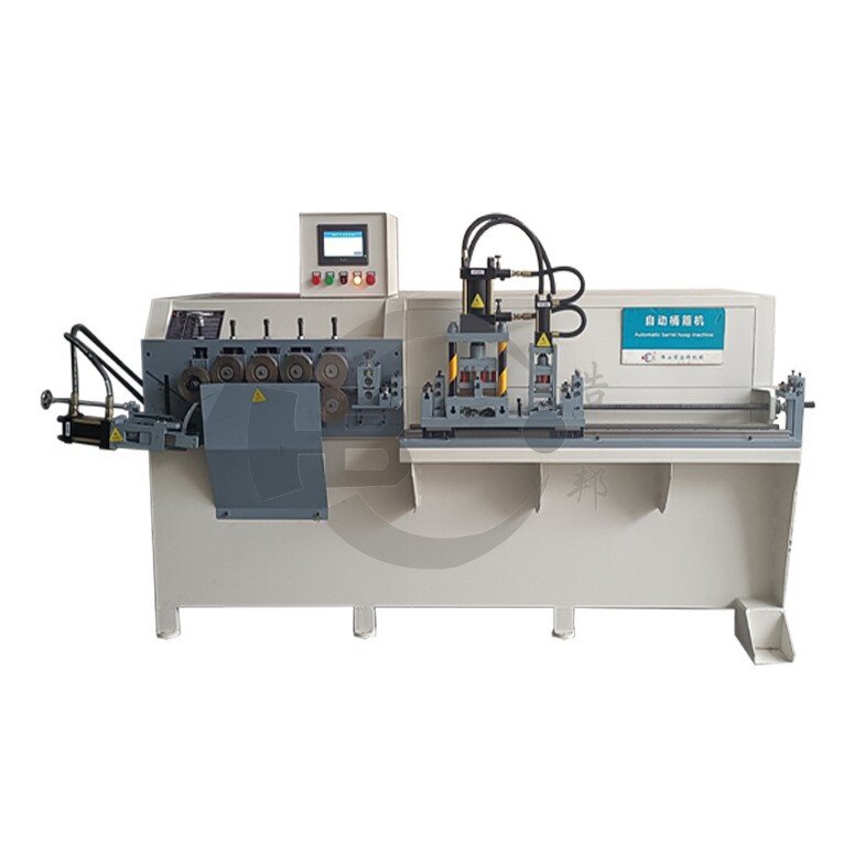 全自动伺服冲孔倒角制箍机卡箍成型机镀锌桶箍成型机卡箍抱箍机,五金/工具,弯箍机,淘宝优惠券,粉丝福利购,淘宝优惠卷