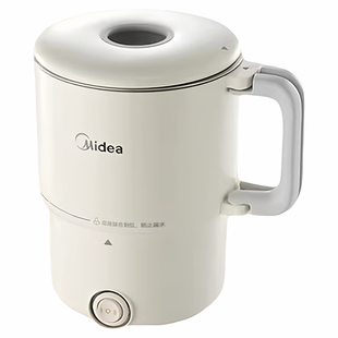 美的电热水壶折叠便携式户外旅行宿舍小型不锈钢烧水壶2025新款