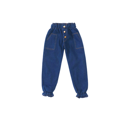 儿童装男童春装裤子春秋款牛仔裤