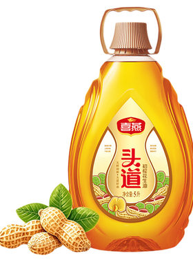 喜燕头道5L初榨花生油压榨一级健康食用油家用高端粮油古法小榨