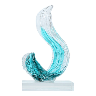 玄关摆件风生水起轻奢高档大客厅入户进门入门厅竖高装饰品高级感