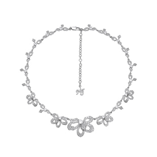 NanaJacqueline伊甸园系列镂空花朵项链女新款气质小众华丽锁骨链