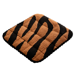 坐垫办公室久坐椅垫棉麻餐桌餐椅加厚座垫学生屁股垫子凳子软冬季