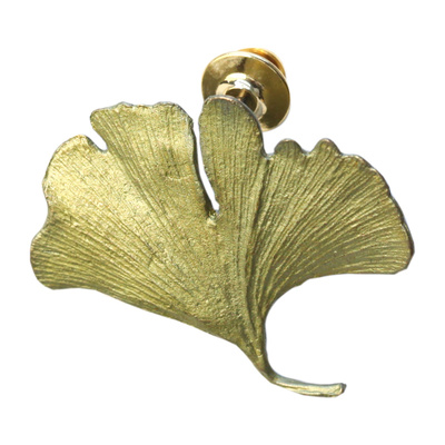 银杏叶复古百搭别针固定