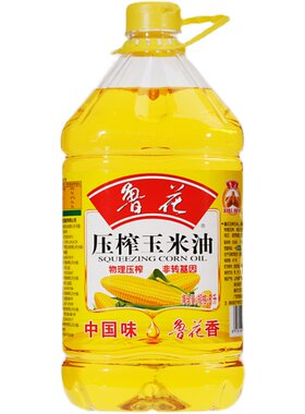 鲁花物理一级压榨玉米油桶装