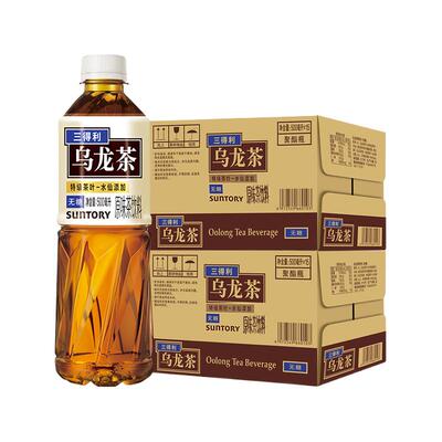 三得利茶饮料500ml×30瓶×1组