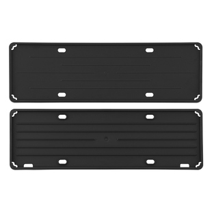 3W适用于新款极氪001/7x车牌架悬浮式全包新能源牌照框新交规改装