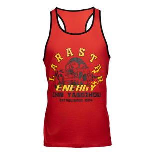 劳拉之星1071能量骷髅健身背心男潮牌宽松无袖撸铁训练服