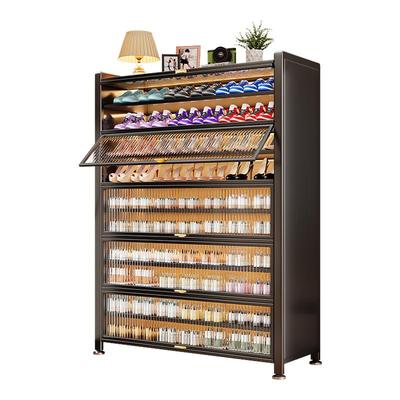 全网热销10w+加厚碳钢翻门鞋柜~