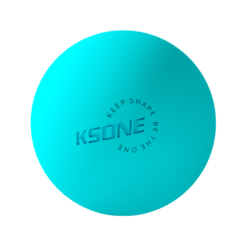 KSONE筋膜球 瑜伽健身足底腰颈椎肌肉放松按摩球大号实心橡胶软球
