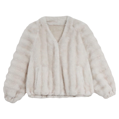 利达 NEW DADADA【天鹅日记】时尚休闲修身气质短外套YHM4277