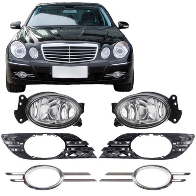 适用07-08款E级W211雾灯框罩