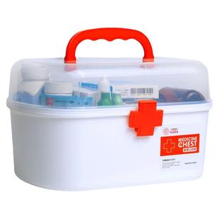 医药箱商用家用家庭装药物收纳盒急救药箱小药箱医疗箱学生宿舍盒