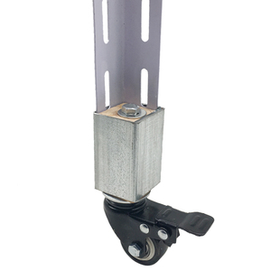 角铁专用轮货架轮子角铁货架万向轮机械用脚轮重型万向轮轴承轮子