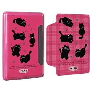 【磁吸拆分防弯款】适用Kindle保护壳磁吸分离Kpw6套Paperwhite12代kpw3/4/5可拆透明2026新款树莓色猫