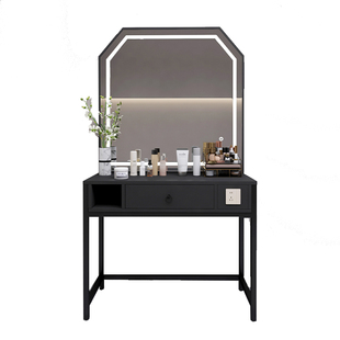 化妆桌梳妆台斗柜一体新款影楼专业梳妆台美容美妆学院培训化妆镜