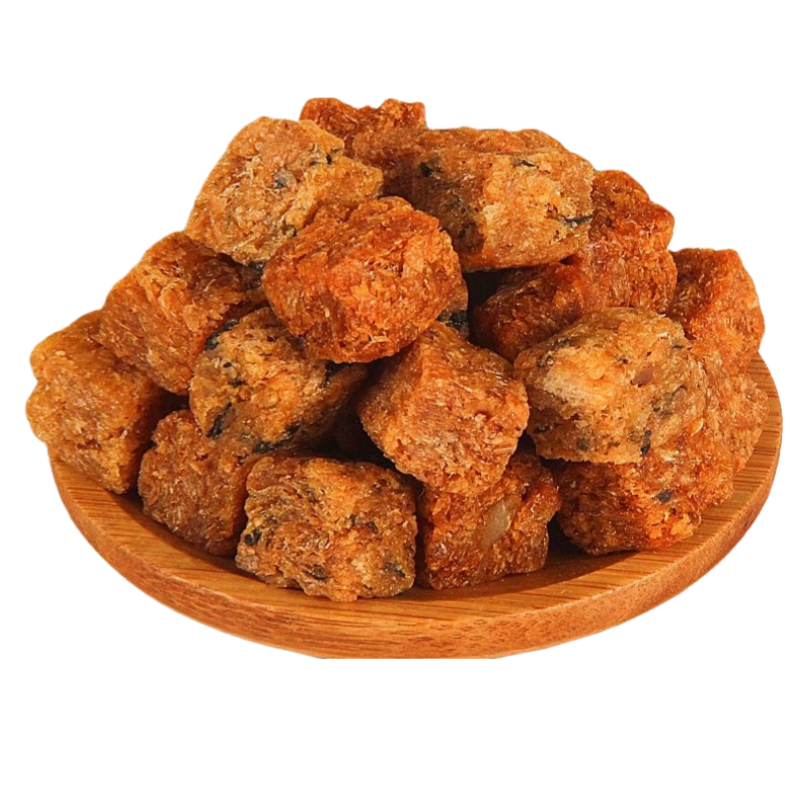 深海鳕鱼粒香辣味烧烤味原味零食