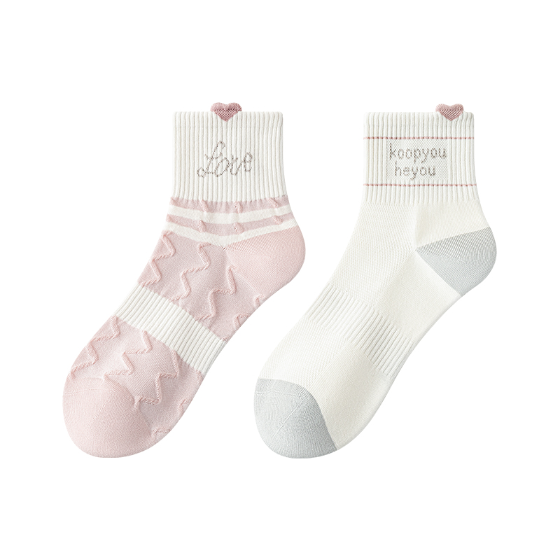 长袜子女款中筒秋冬季纯棉防臭吸汗2025新款爆款女士女童初中学生