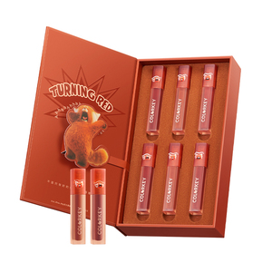 【双11抢先购】Colorkey珂拉琪小熊猫迷你唇露唇釉礼盒套装6支装