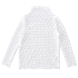 女童蕾丝打底衫春2026新款洋气儿童网纱上衣女孩薄款叠穿长袖T恤