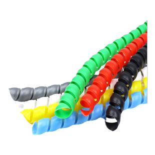 螺旋管PP塑料管高压水管胶管电缆保护套液压油管缠绕软管