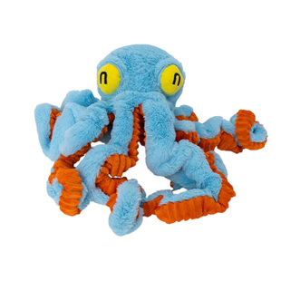 QMONSTER大章鱼耐咬宠物拔河狗玩具螃蟹发声儿童解闷球小中大型犬