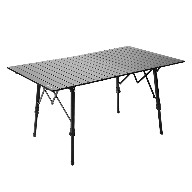 恩可莫露营桌椅铝合金升降蛋卷桌户外折叠桌野餐野营野炊装备用品