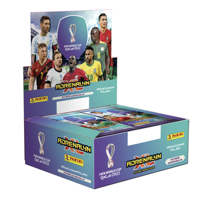 Panini帕尼尼球星卡包世界杯足球欧冠球星卡册2022卡塔尔收藏梅西