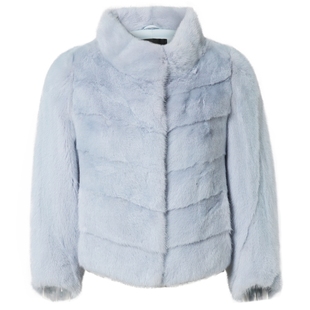 【丹麦进口SAGA级水貂】La Koradior拉珂蒂水貂毛款裘皮外套皮草