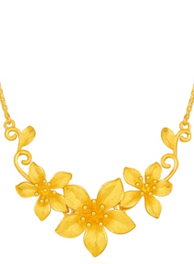 三生三世幸福花嫁项链