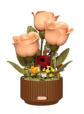 贝乐迪吻里会开花的积木