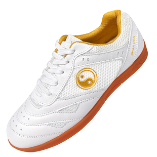 专业太极鞋女真皮牛筋底新款太极拳鞋八段锦练功鞋武术鞋男秋冬季