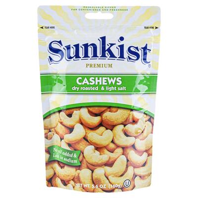 新奇士sunkists盐焗熟腰果