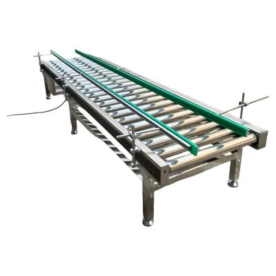 动力滚筒输送机滚筒输送打包平台