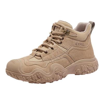 骆驼户外登山鞋休闲高帮鞋