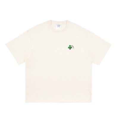 22基础梅花刺绣短袖国潮