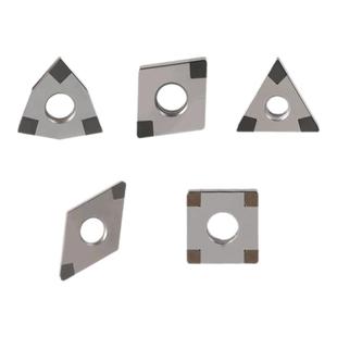 CBN立方氮化硼刀片富耐克加工淬火刚铸铁桃三角外圆超硬数控刀粒