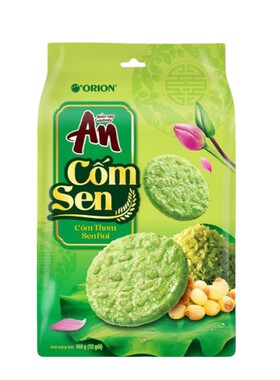 好丽友绿糯米莲子味米饼