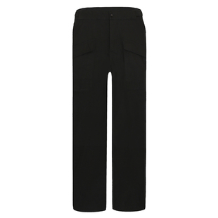 A11SLAVE 21ss 搭扣绑带束脚高级大口袋直筒显高显瘦慵懒风阔腿裤